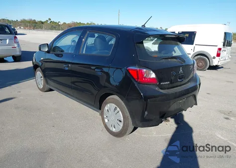 2024 Mitsubishi Mirage Es/Le z USA, uszkodzony, nr VIN ML32AUHJ8RH034408
